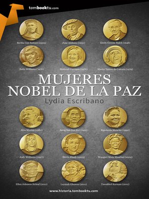 cover image of Mujeres Nobel de la Paz